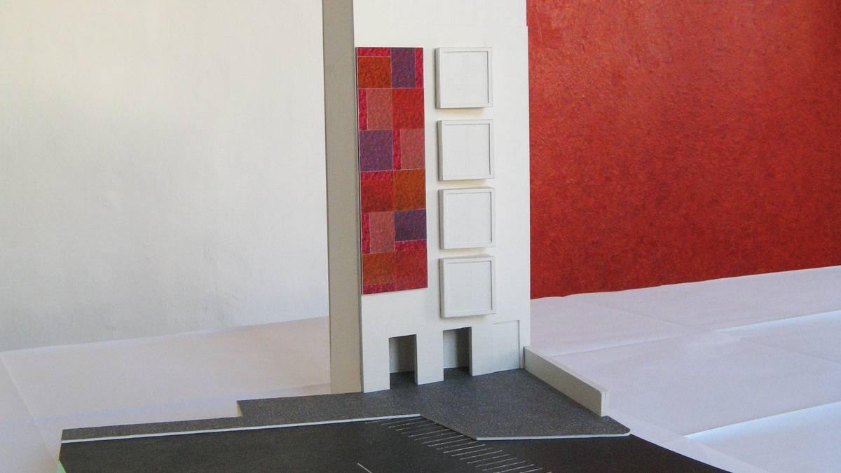 Öffentlicher Ideenwettbewerb zur künstlerischen Gestaltung der Westfassade und des Vorplatzareals - Einreichungsmodell